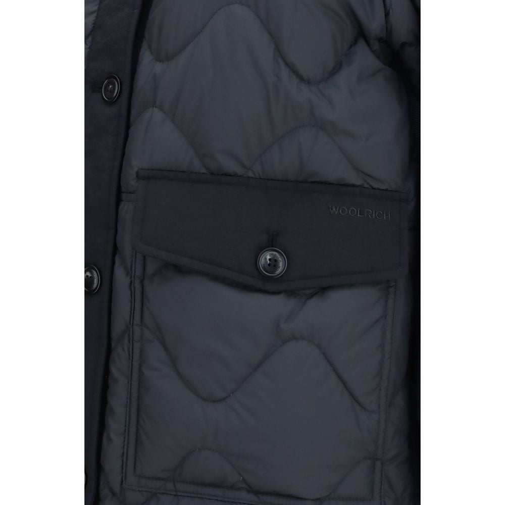 Woolrich Gray Full-Length Jacket