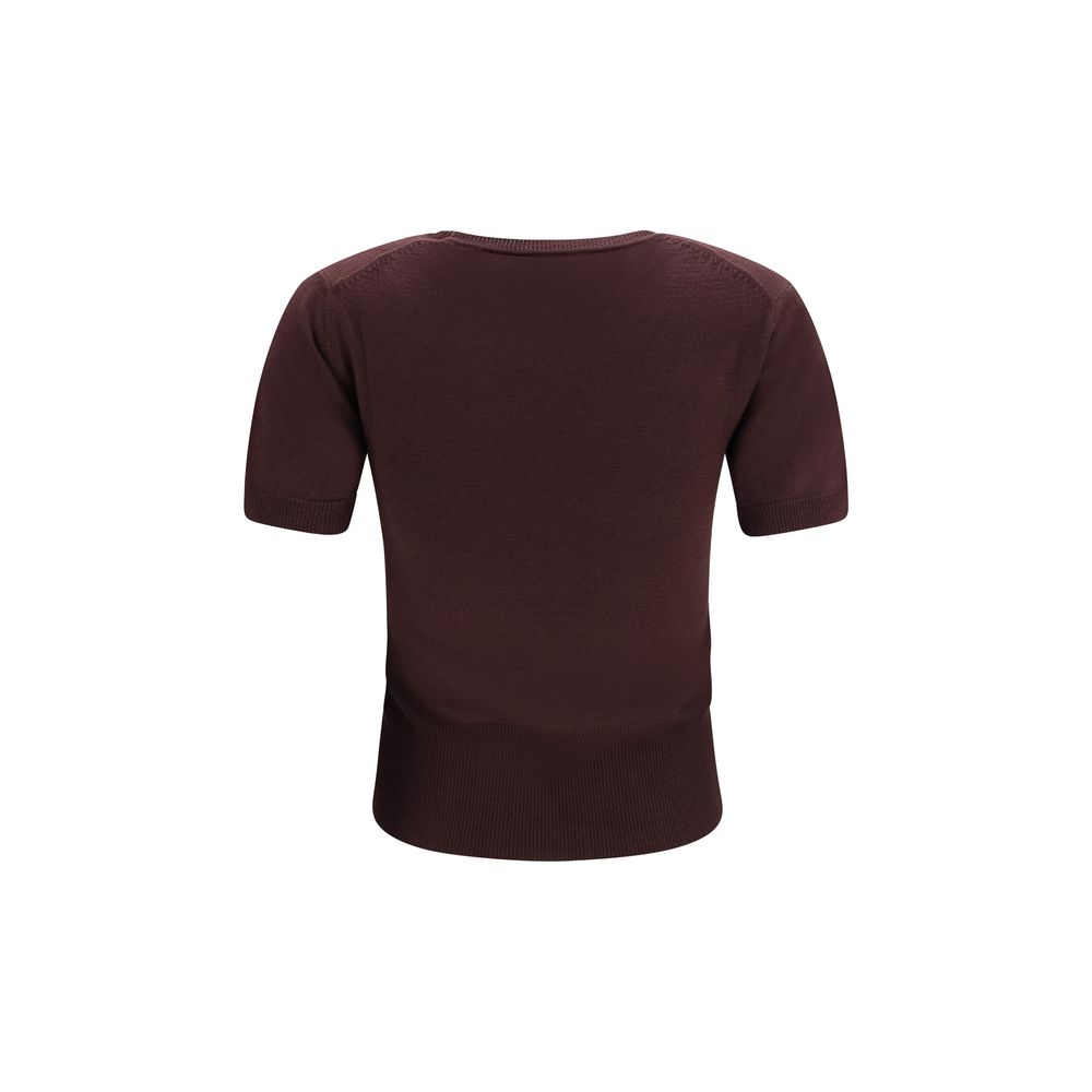 Vivienne Westwood Purple Wool T-Shirt