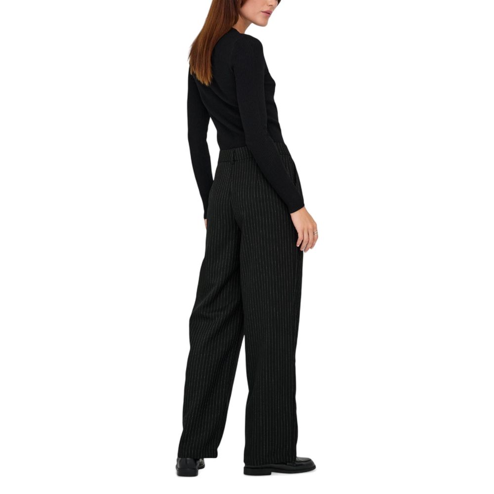 Only Black Recycled Casual Pants