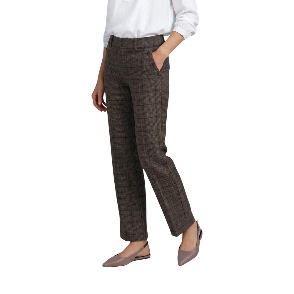 Street One Brown Casual Pants