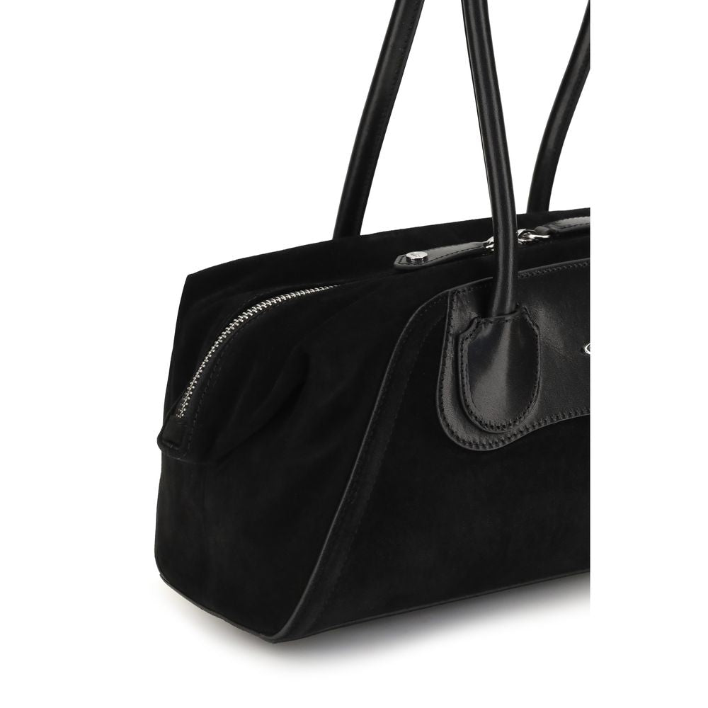 Vivienne Westwood Black Leather Shoulder Bag