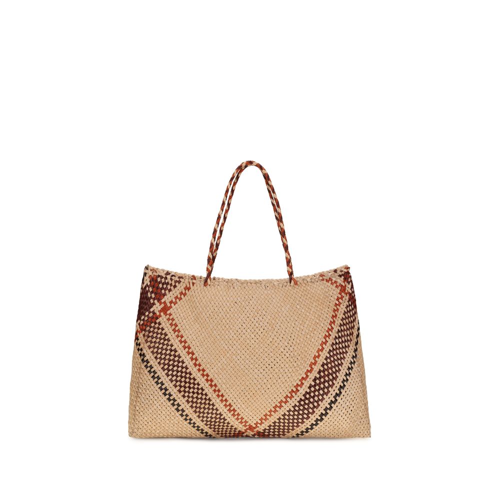 Dragon Diffusion Beige Leather Handbag