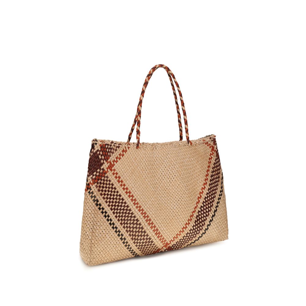 Dragon Diffusion Beige Leather Handbag