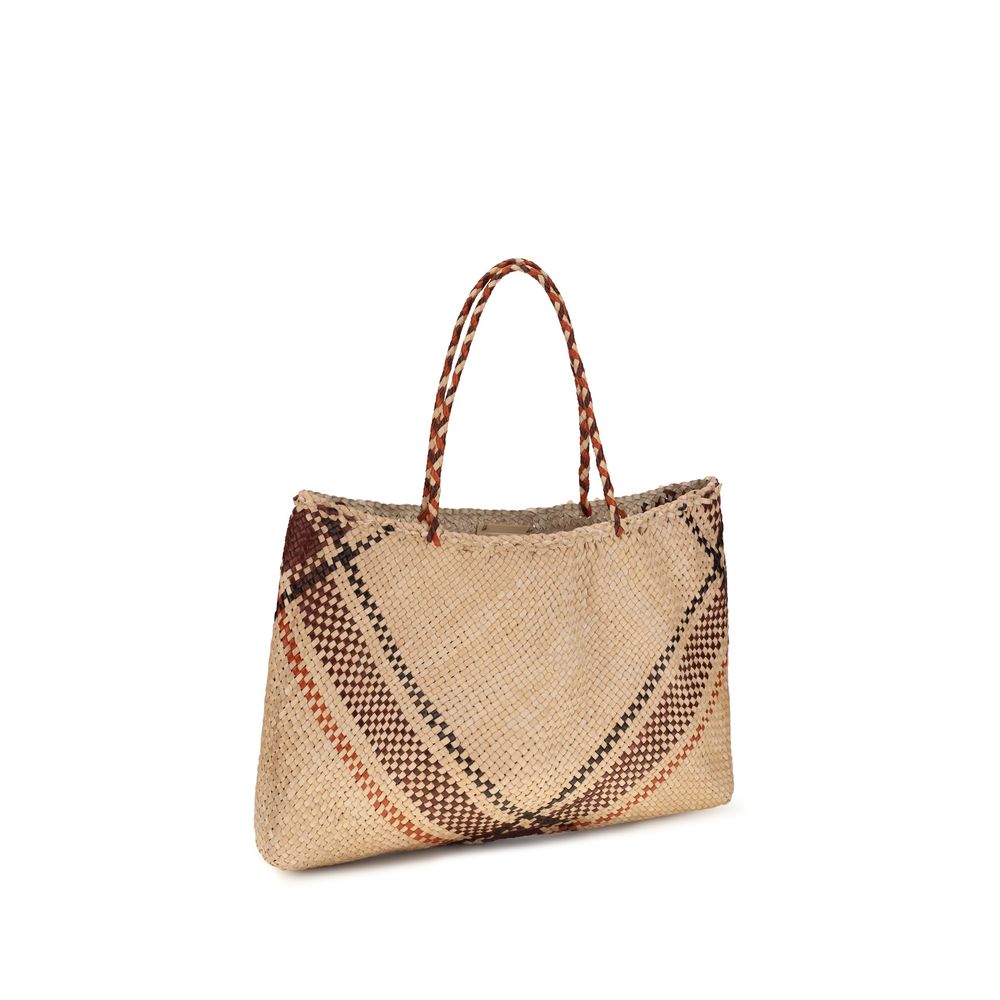 Dragon Diffusion Beige Leather Handbag