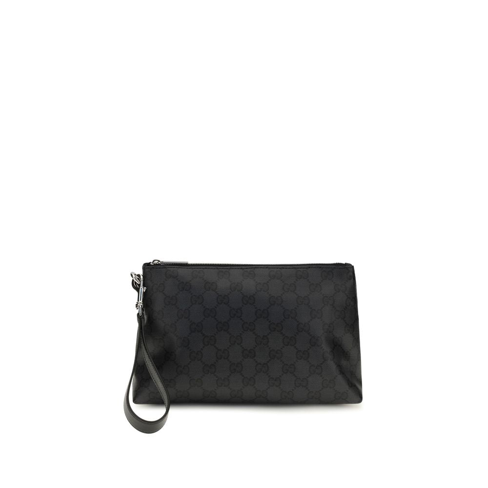 Gucci Black Cotton Clutch Bag, new with tags – image 1 of 3