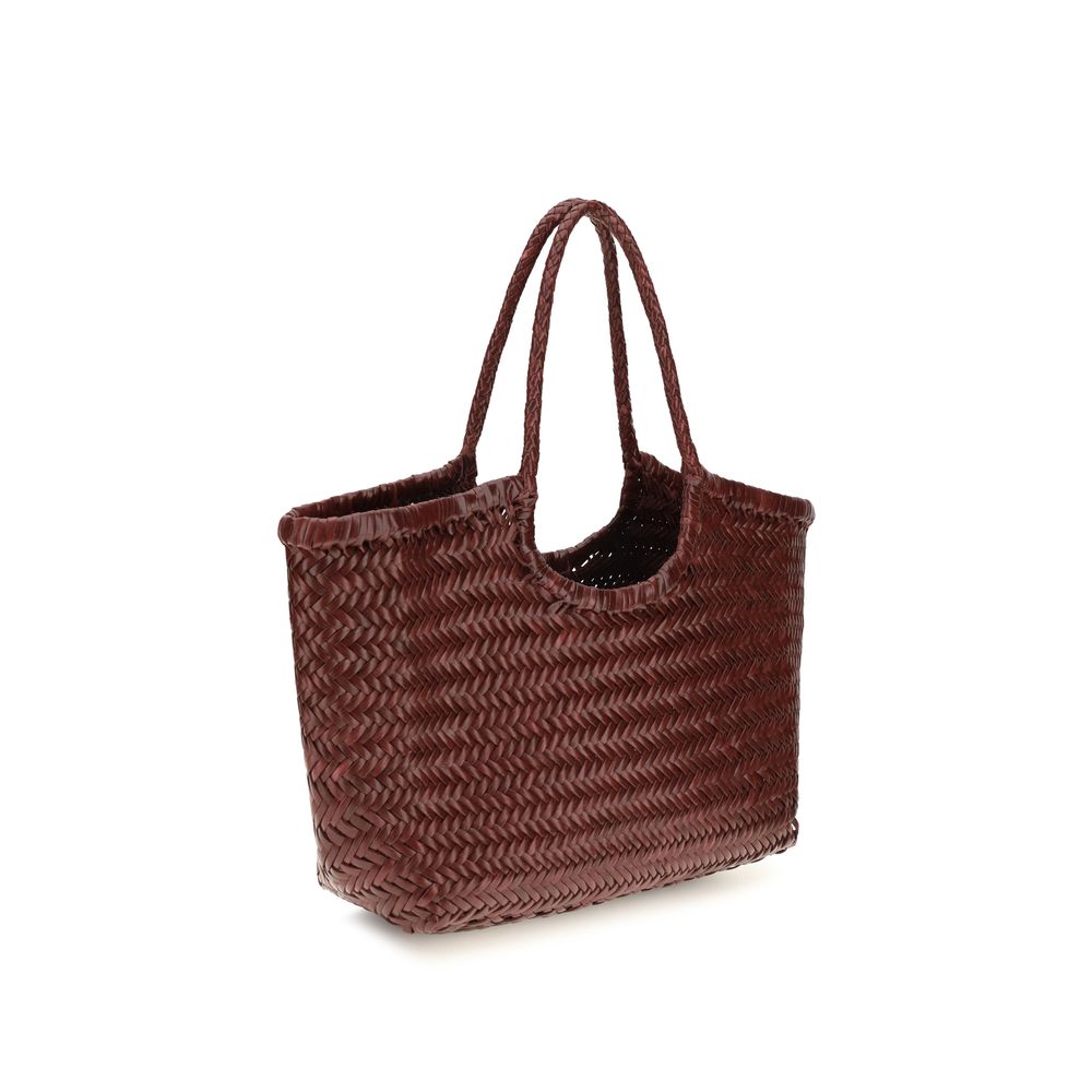 Dragon Diffusion Bordeaux Leather Handbag