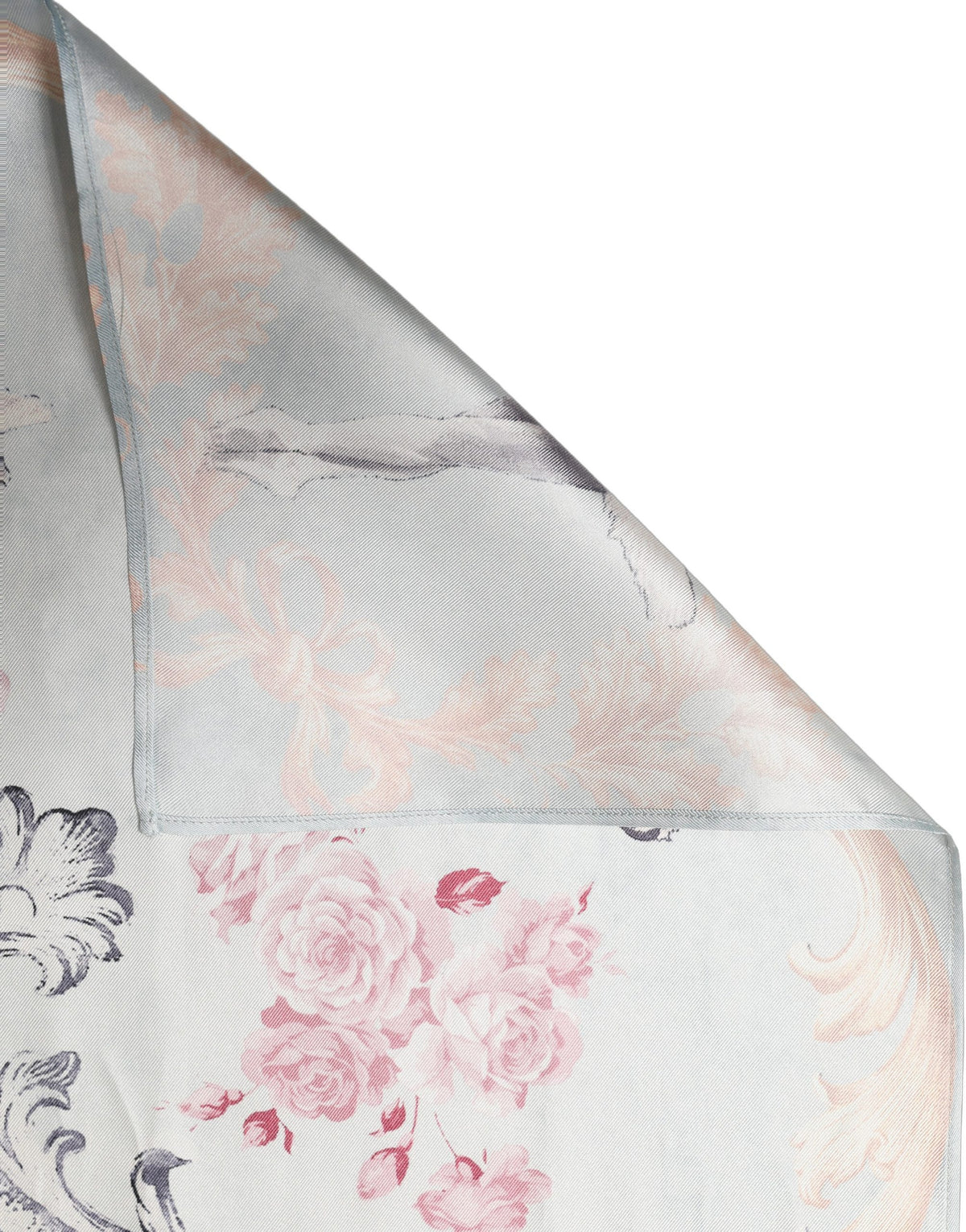Dolce & Gabbana Men Ballerina Floral Foulard Scarf