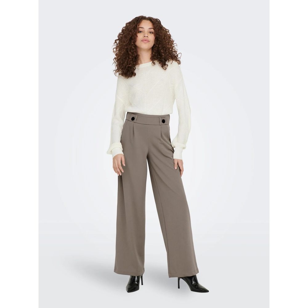 Jacqueline De Yong Brown Casual Pants