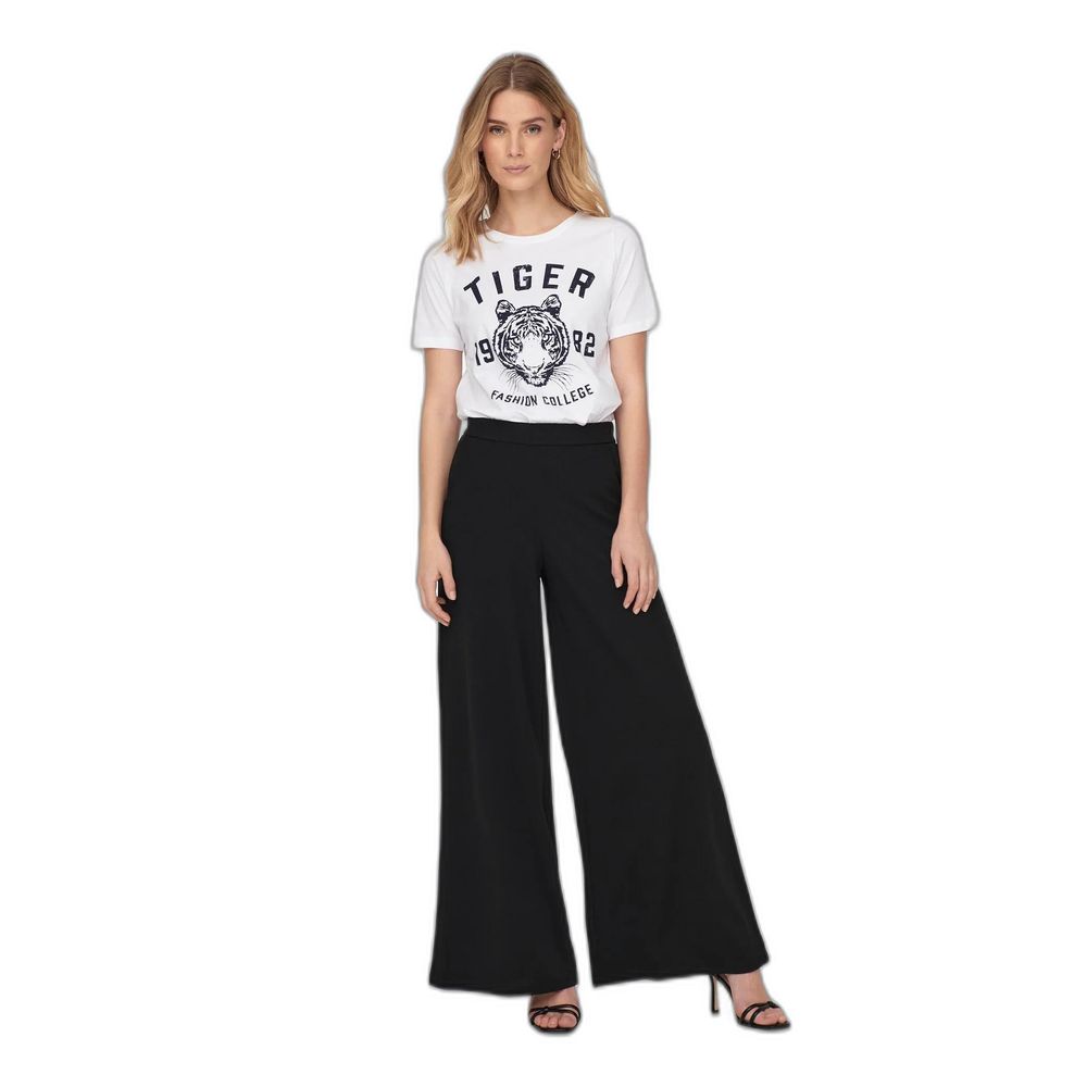 Jacqueline De Yong Black Recycled Casual Pants