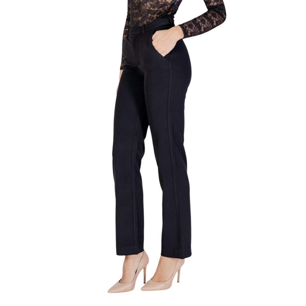 Only Black Recycled Flared Pants