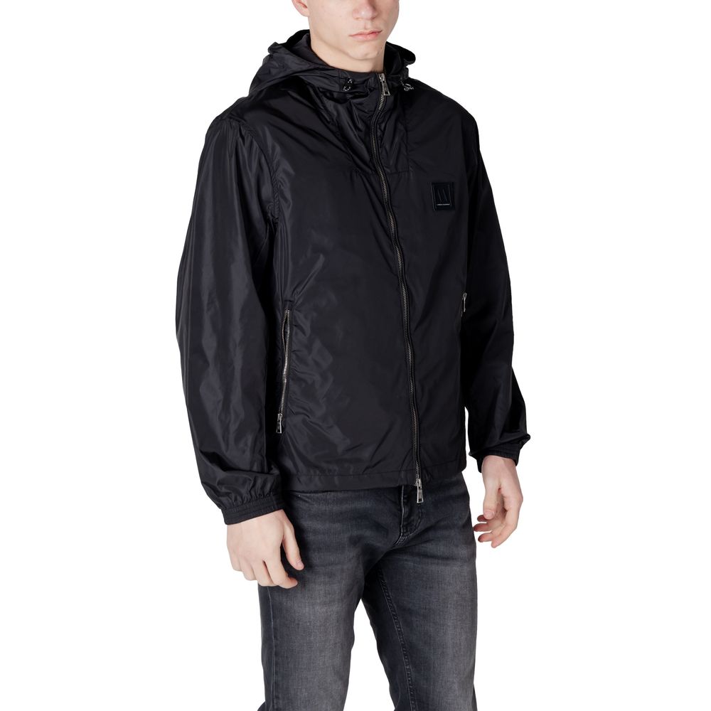 Armani Exchange Black Polyamide Clothing