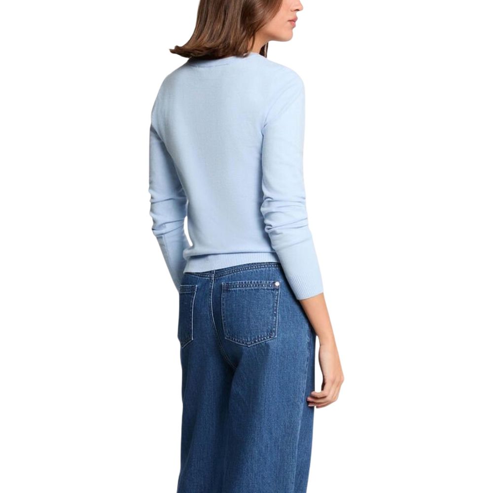 Morgan De Toi Blue Viscose Sweatshirt
