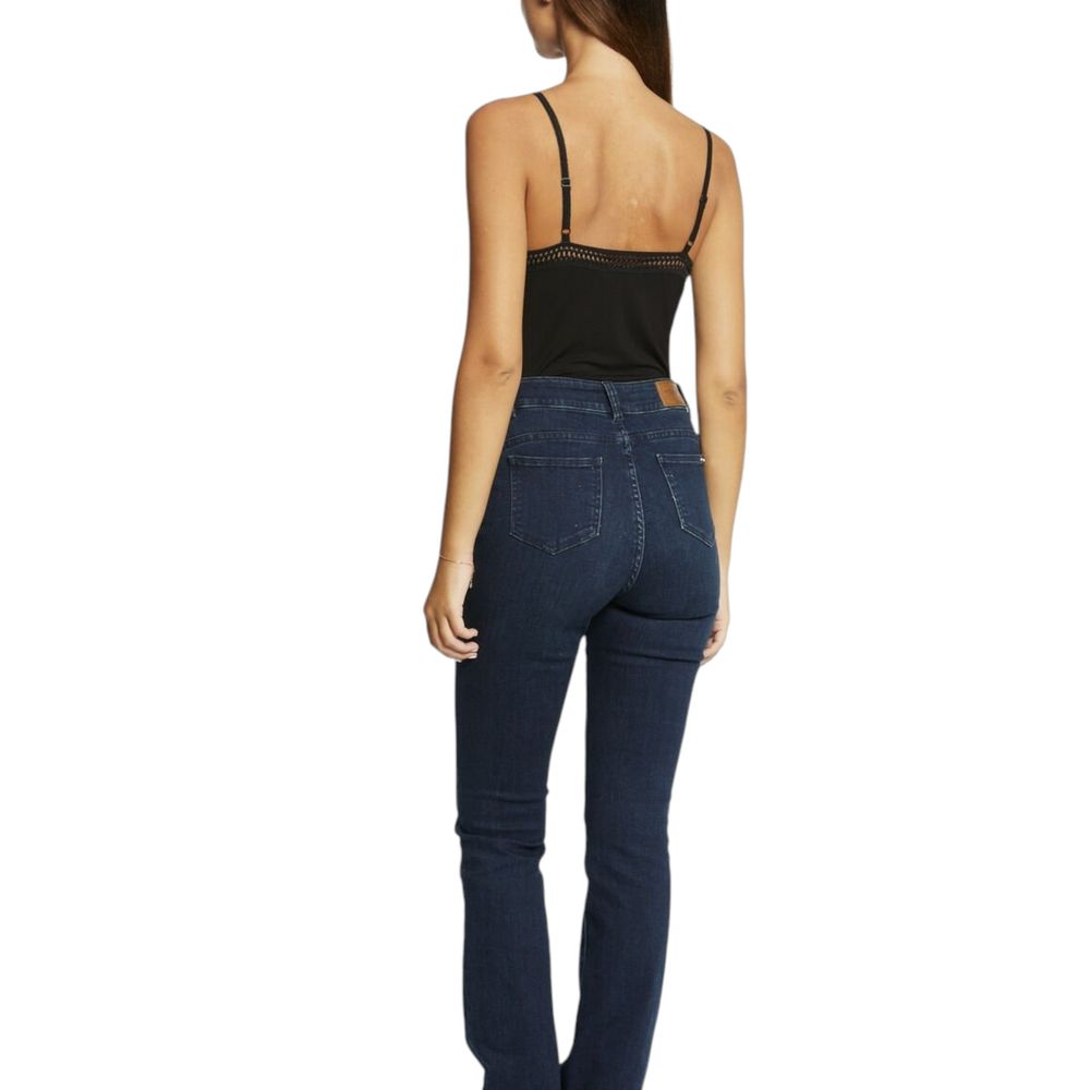 Morgan De Toi Black Viscose Tank Tops
