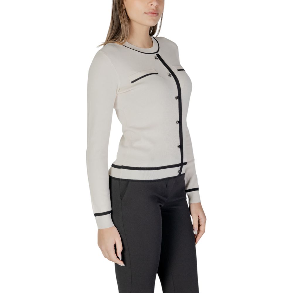 Morgan De Toi Cream Cardigan