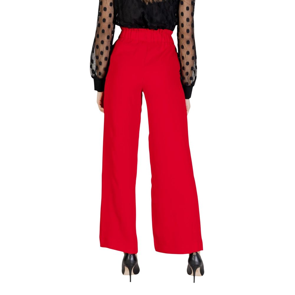 Morgan De Toi Red Casual Pants