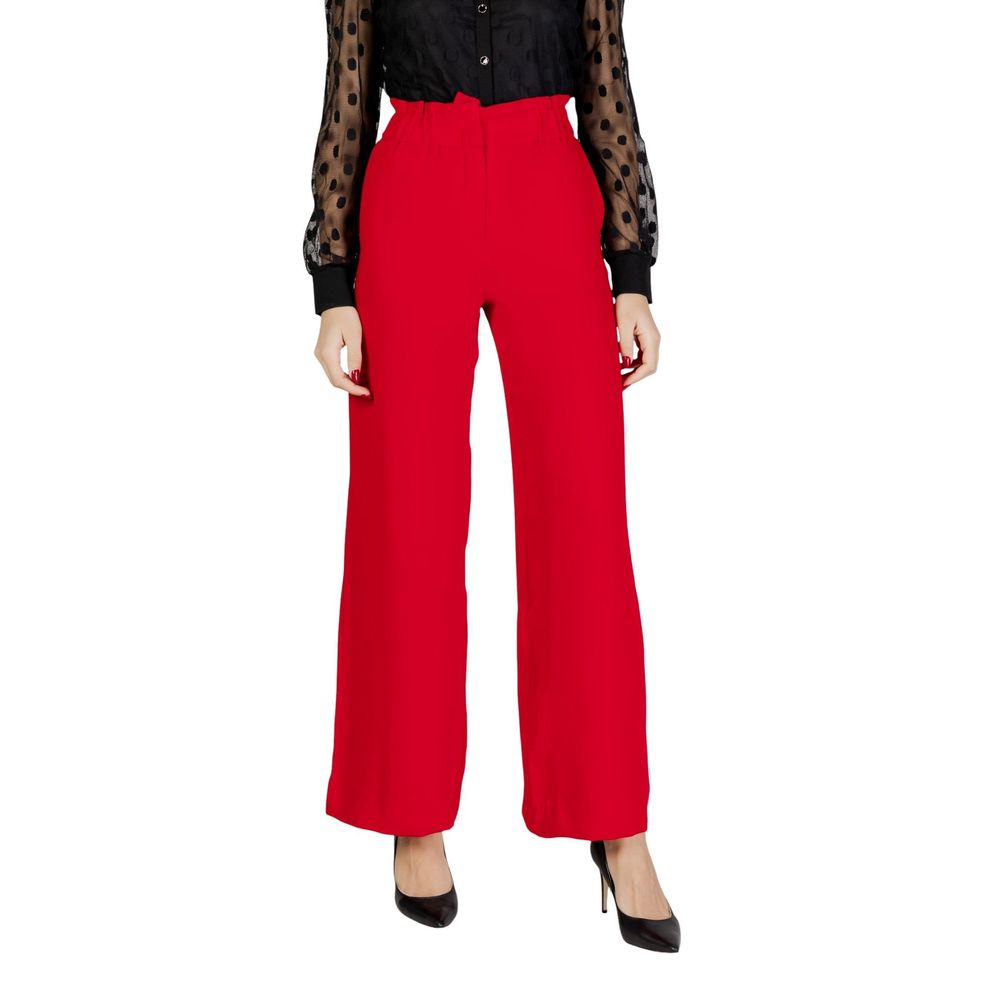 Morgan De Toi Red Casual Pants