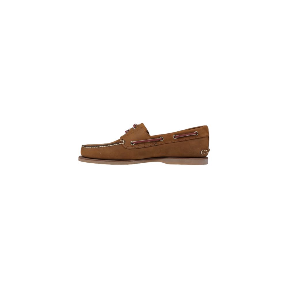 Timberland Brown Leather Slip-On Loafers