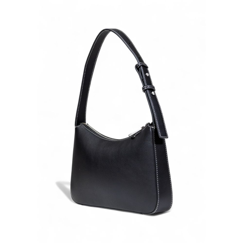 Karl Lagerfeld Black Artificial Leather Handbag