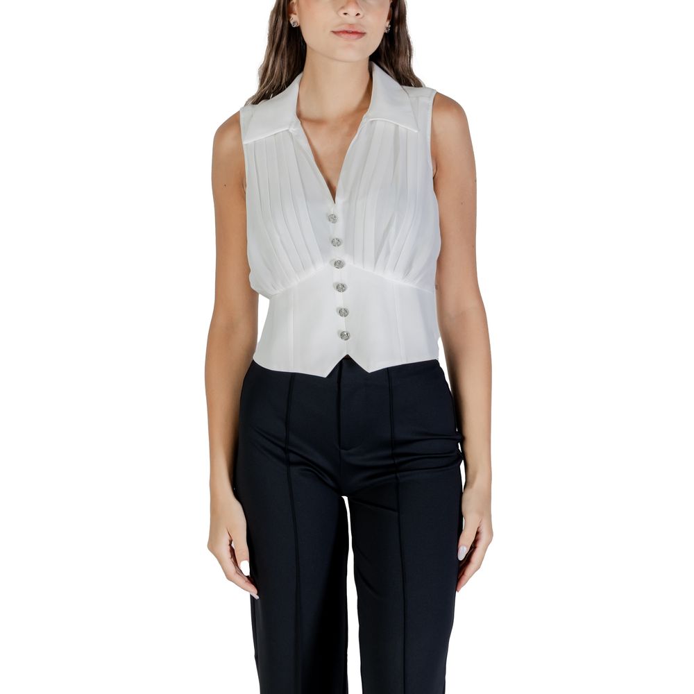 Morgan De Toi White Blouse