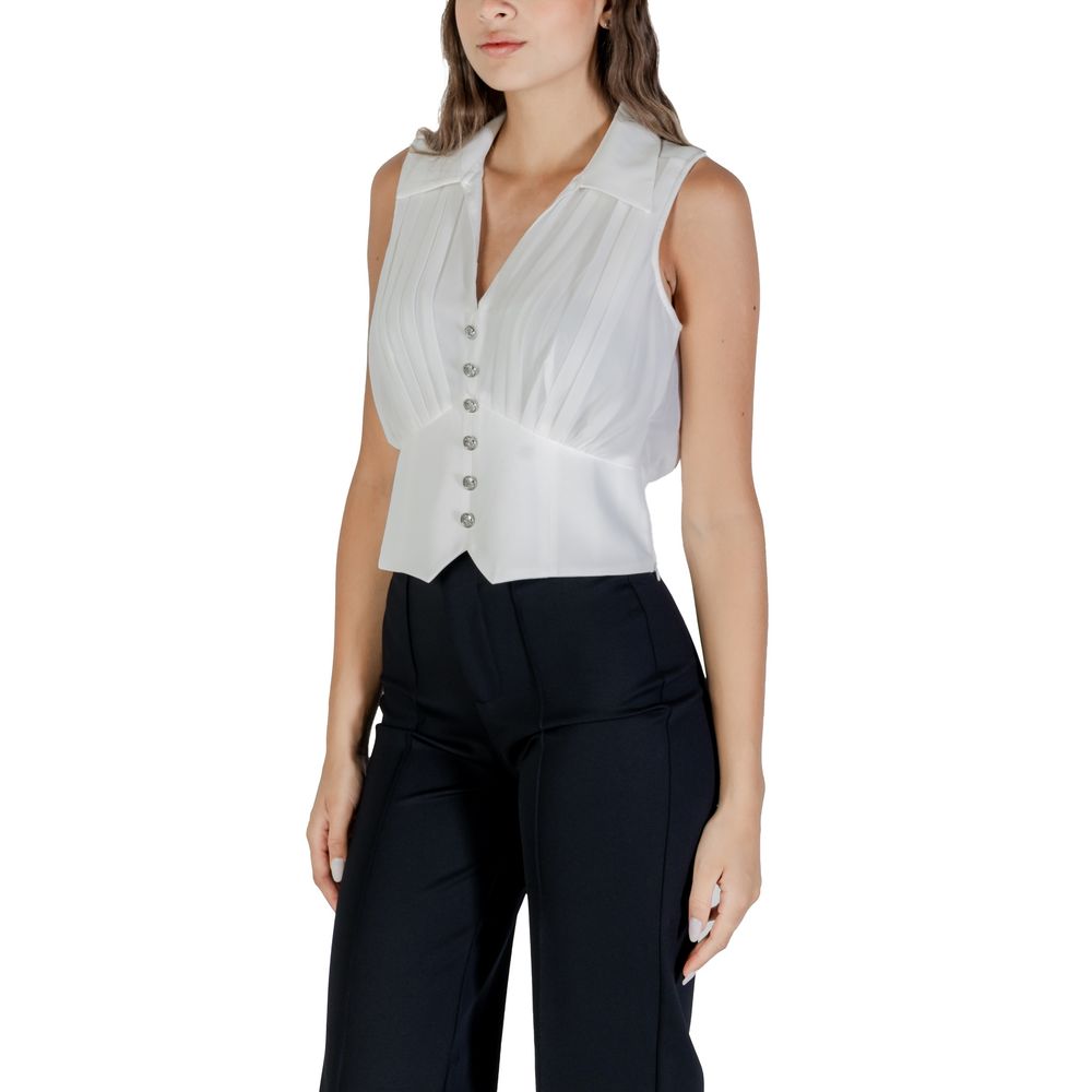 Morgan De Toi White Blouse