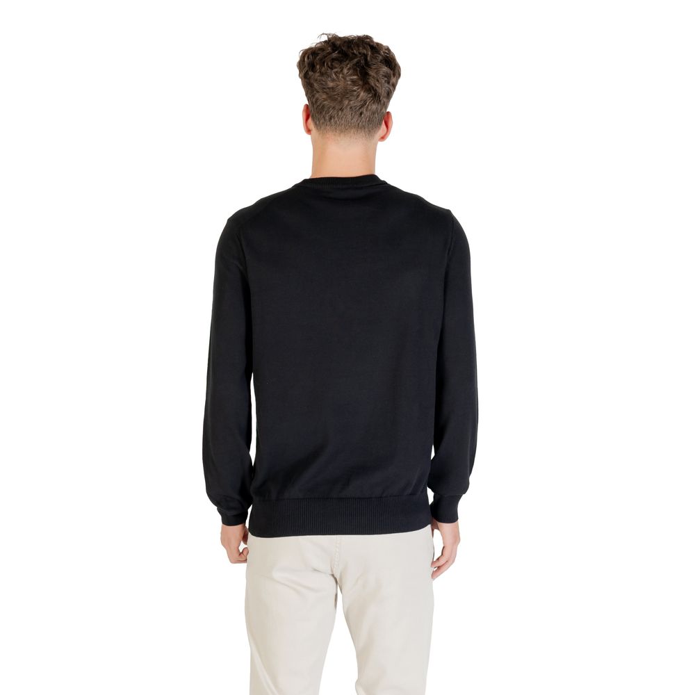 Hugo Boss Black Cotton Sweatshirt
