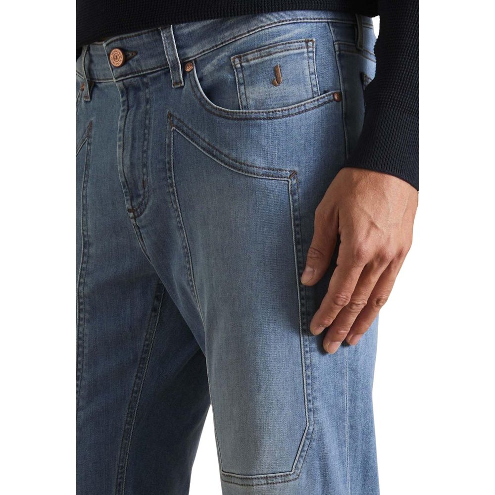 Jeckerson Light Blue Recycled Skinny Jeans