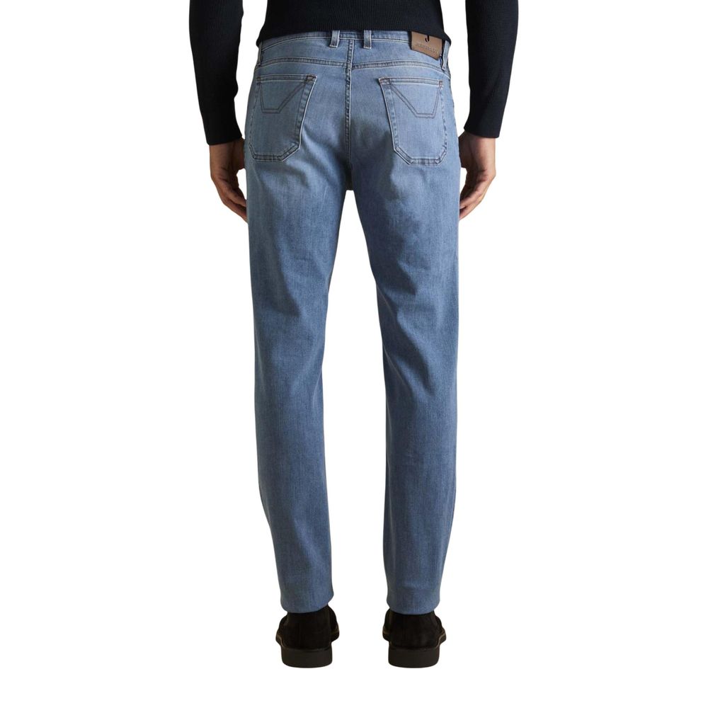 Jeckerson Light Blue Recycled Skinny Jeans