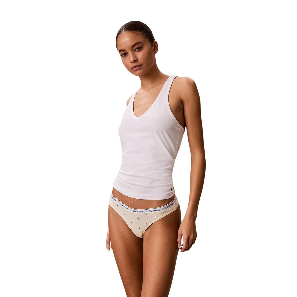 Calvin Klein Underwear Gray Cotton Pantie