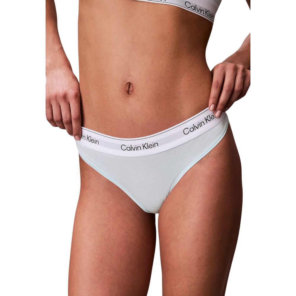 Calvin Klein Underwear Green Cotton Pantie