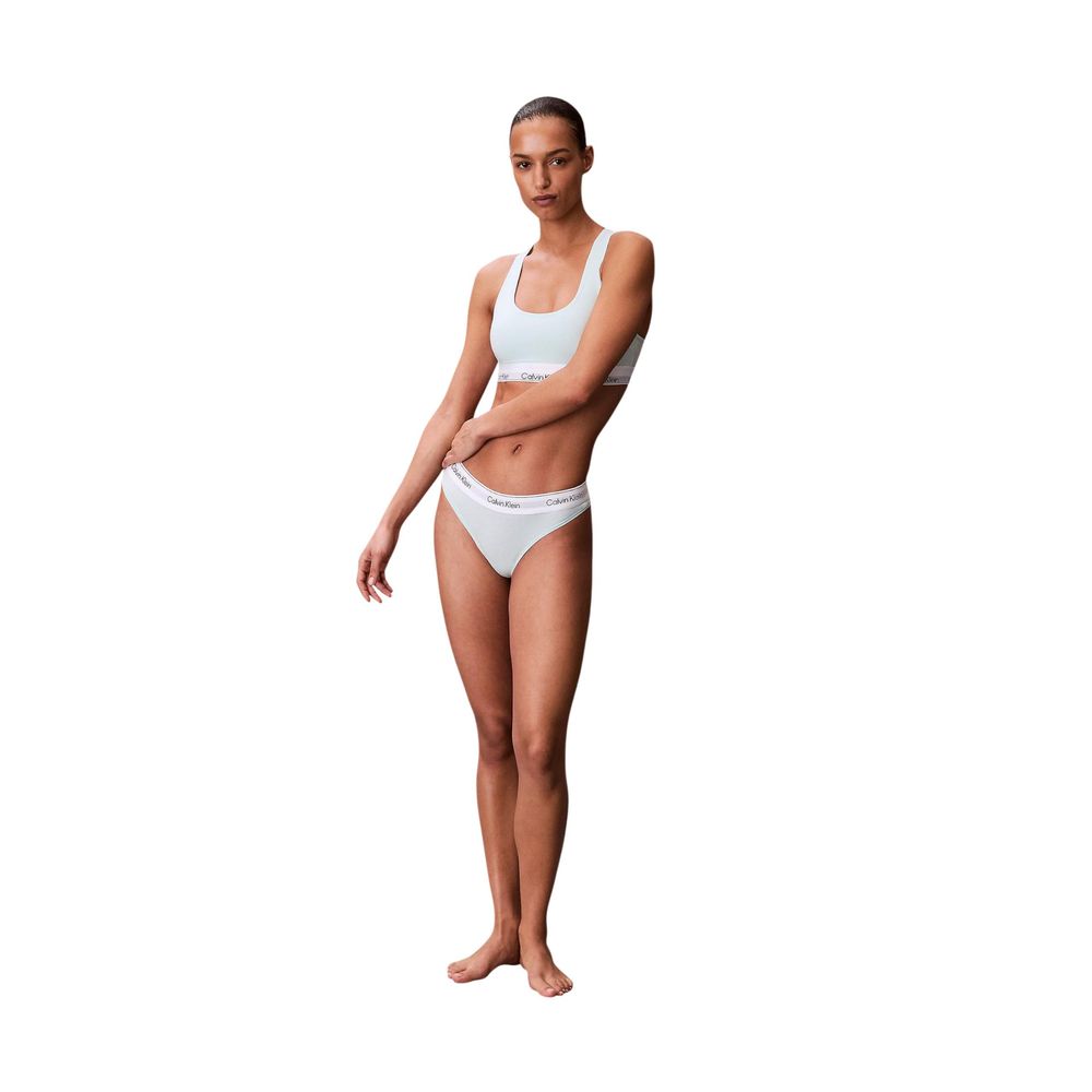Calvin Klein Underwear Green Cotton Pantie