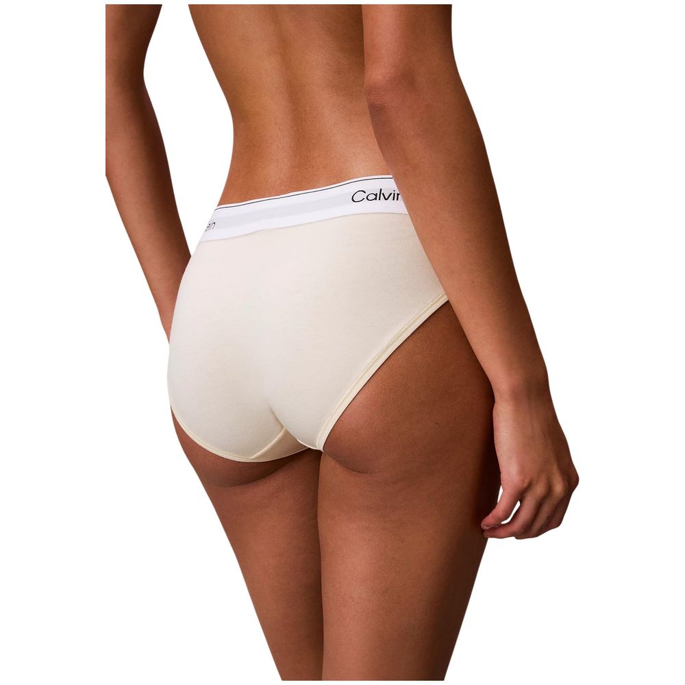 Calvin Klein Underwear Beige Cotton Pantie