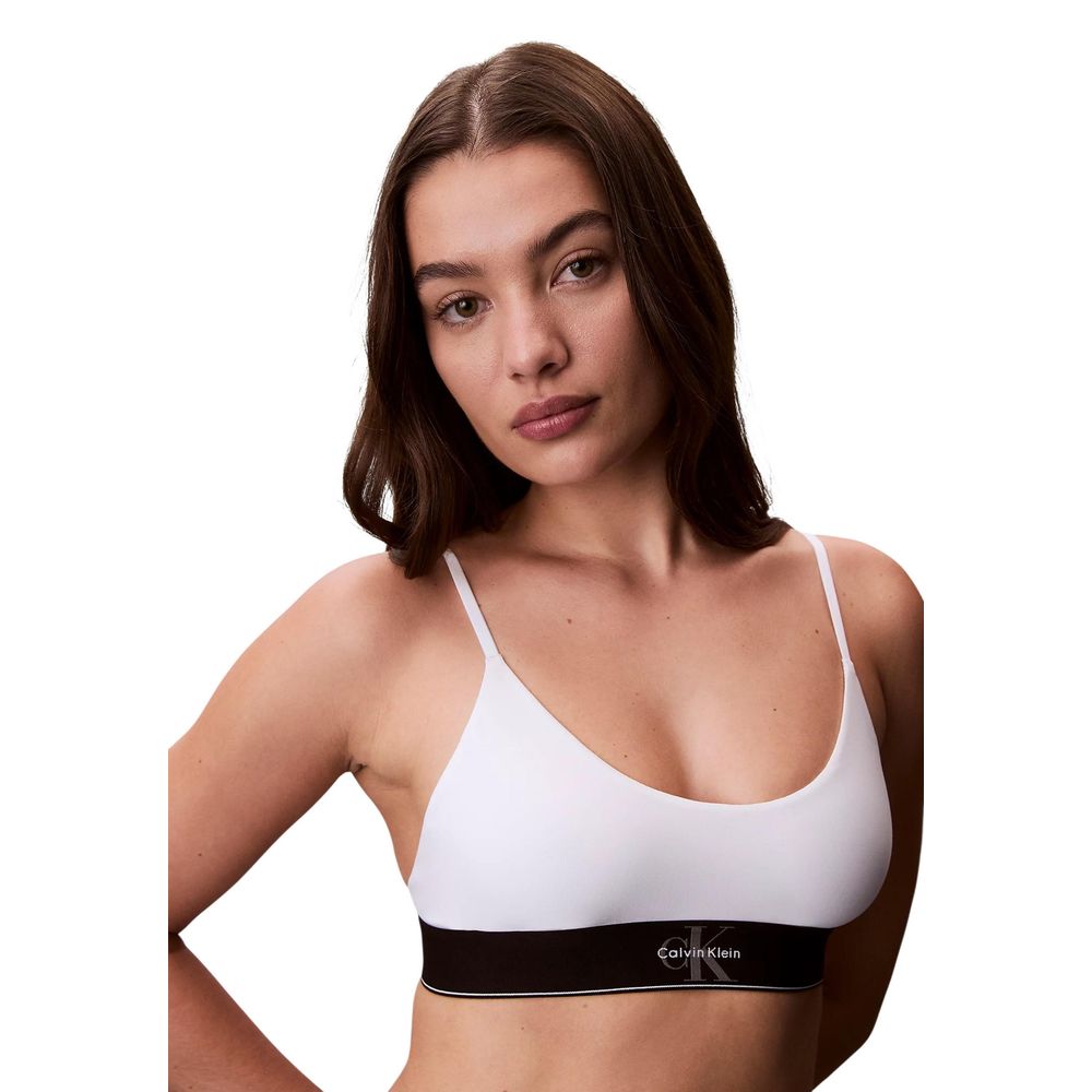 Calvin Klein Underwear White Polyester Bra