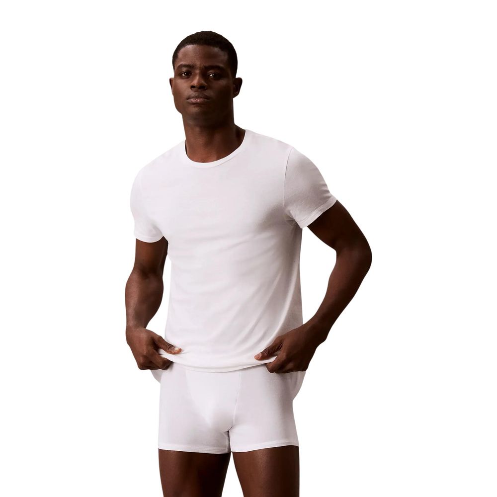 Calvin Klein Underwear Blue Cotton Tank Tops