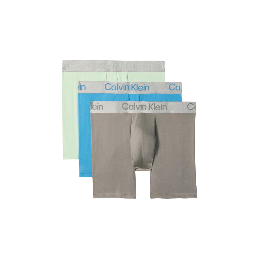 Calvin Klein Underwear Gray Recycled Polyester Boxers