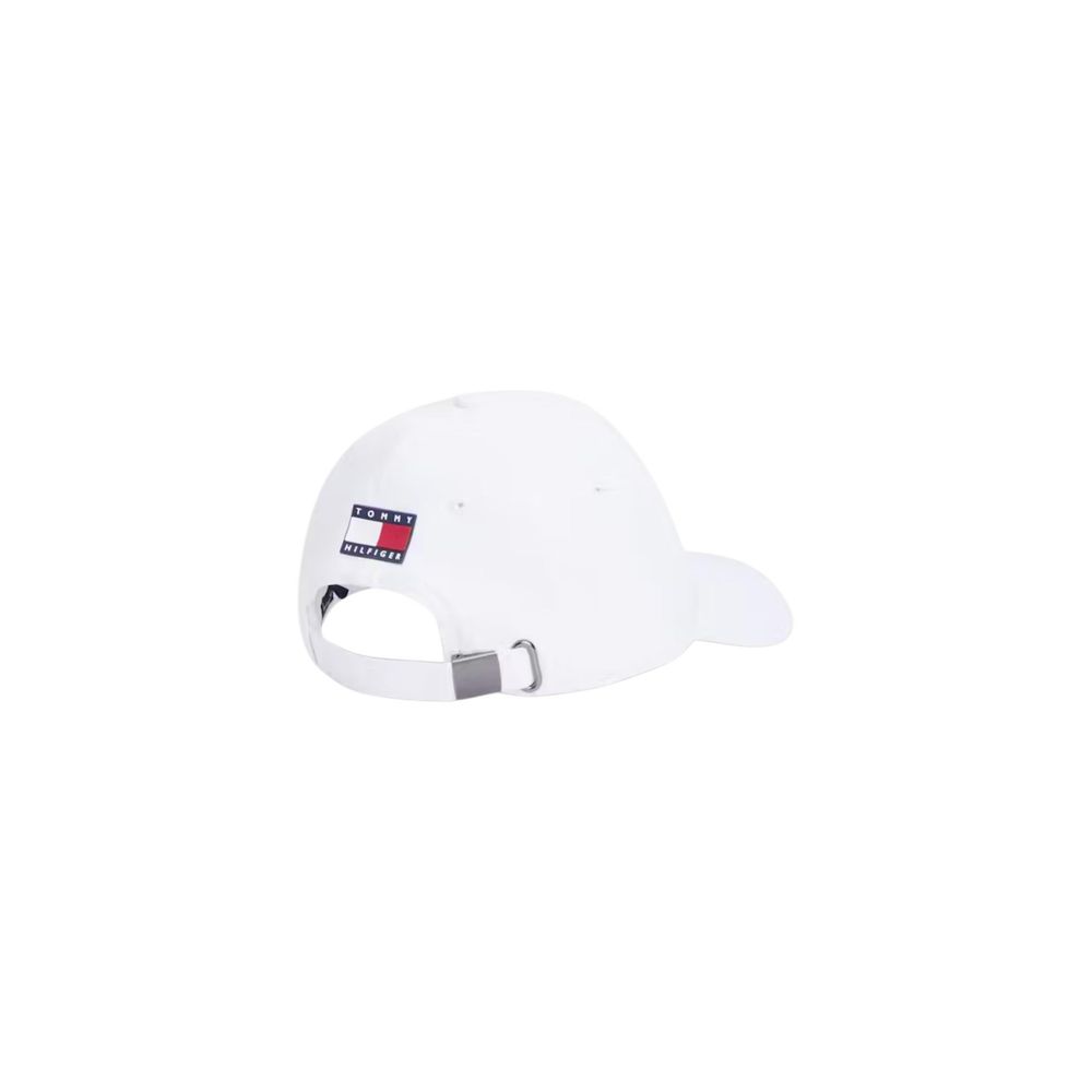 Tommy Hilfiger White Recycled Cap (Baseball Hat)