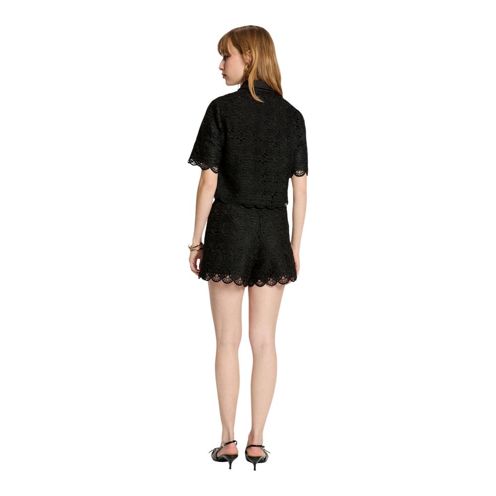 Morgan De Toi Black Shortsleeve Shirt