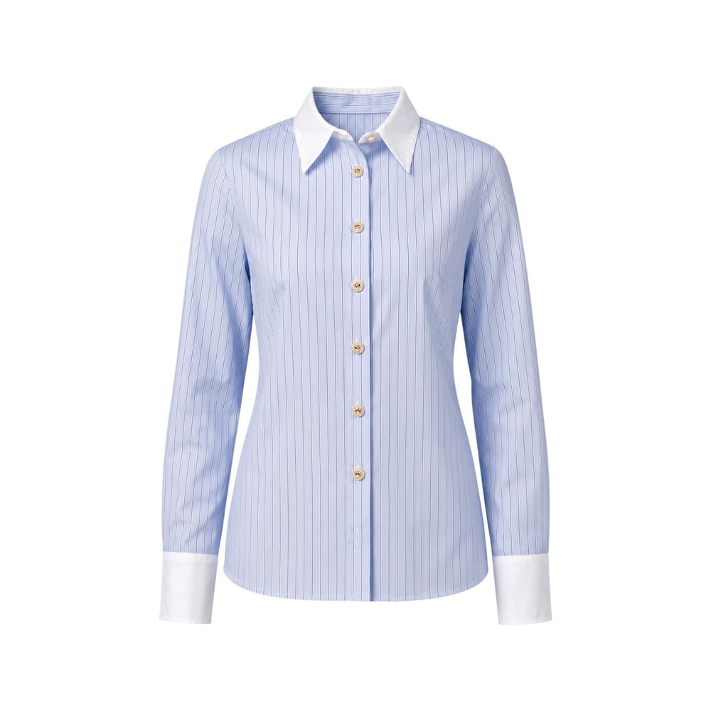 Morgan De Toi Blue Blouse