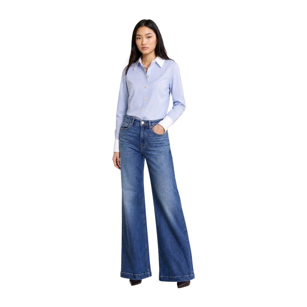 Morgan De Toi Blue Blouse