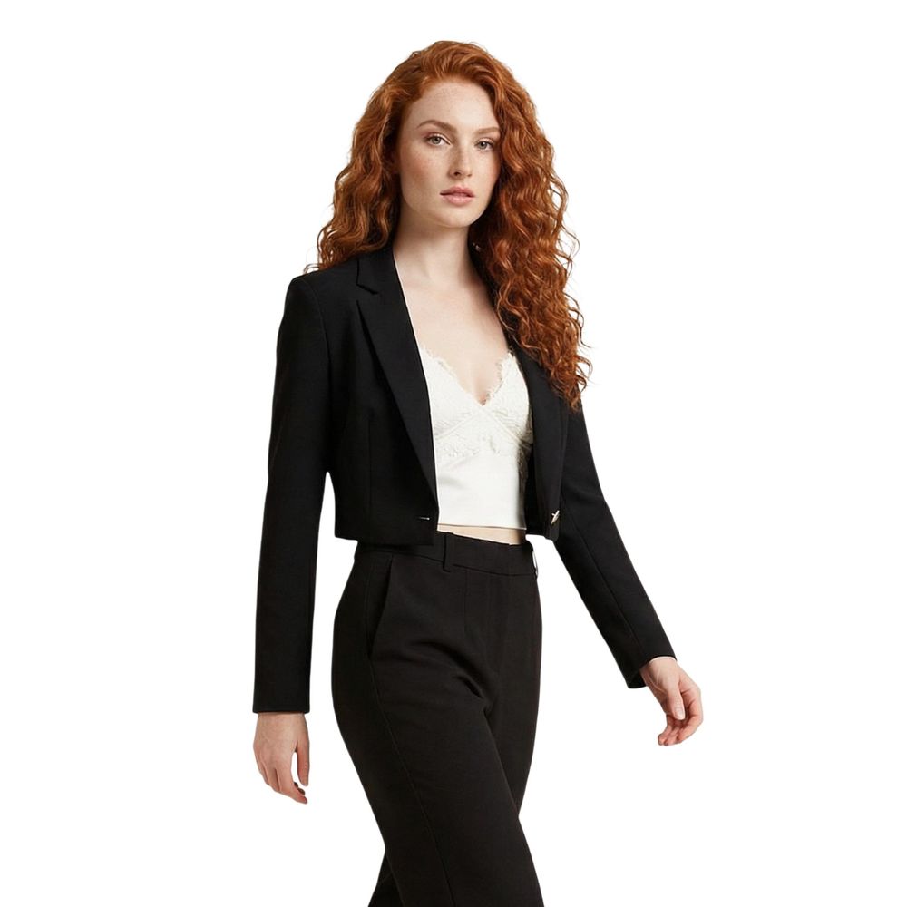 Morgan De Toi Black Recycled Blazer