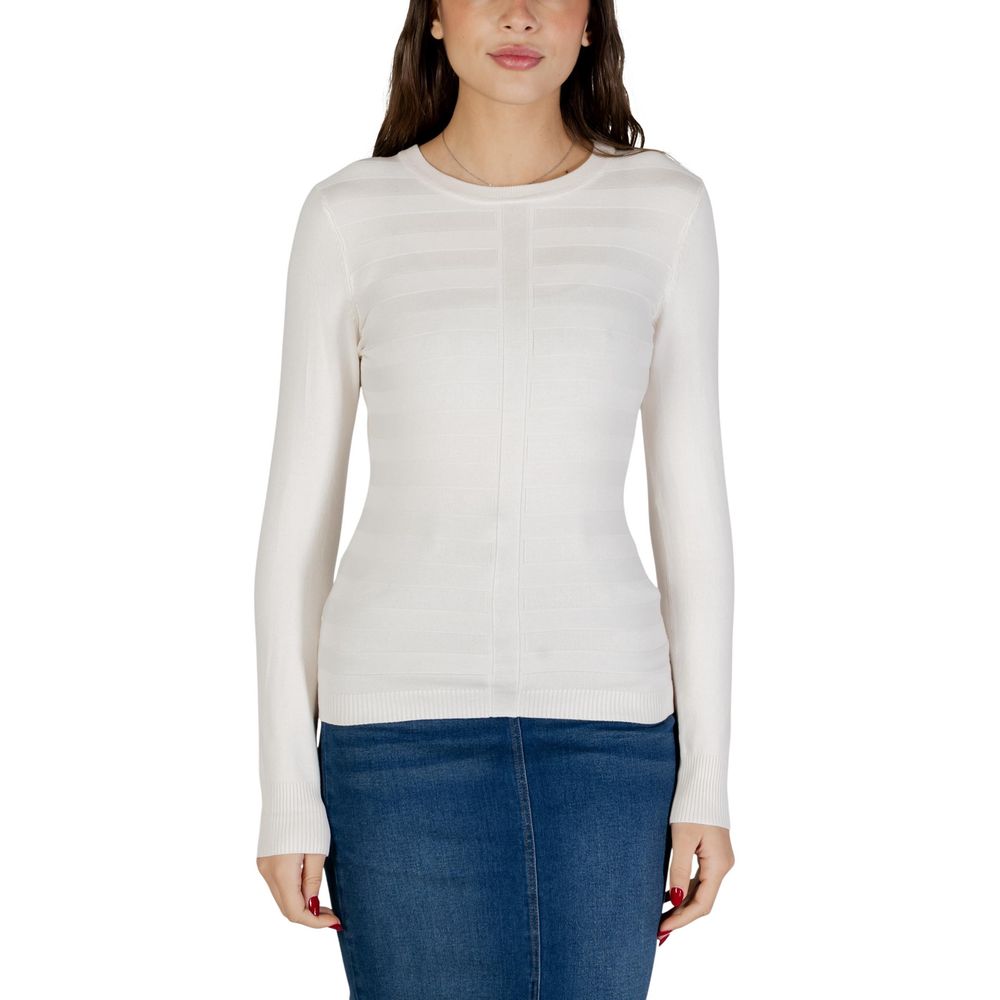 Morgan De Toi Beige Viscose Sweatshirt