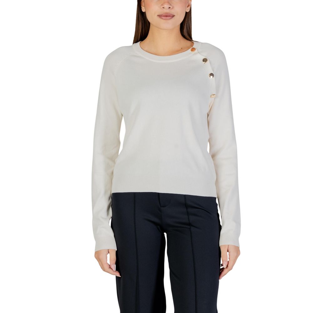 Morgan De Toi Beige Viscose Sweatshirt