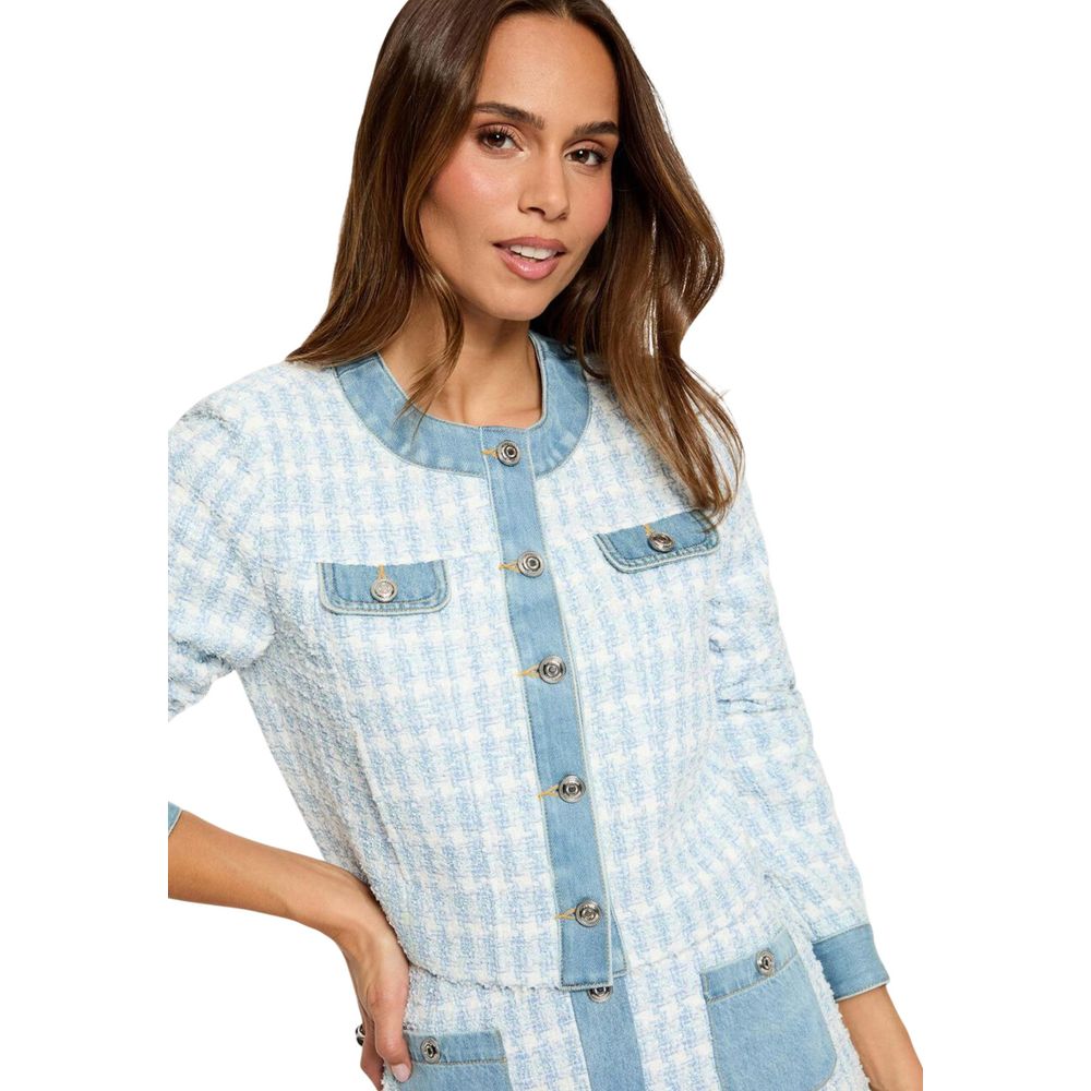 Morgan De Toi Blue Recycled Blazer