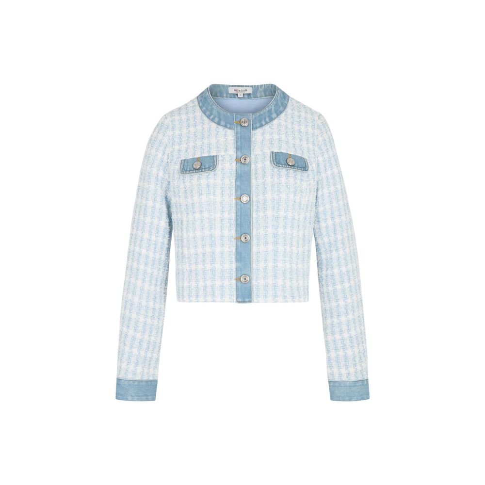Morgan De Toi Blue Recycled Blazer