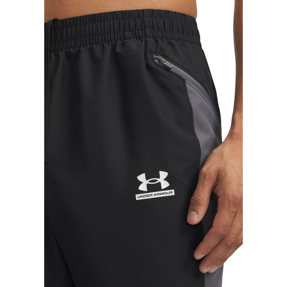 Under Armour Black And White Joggers (Workout Pants)