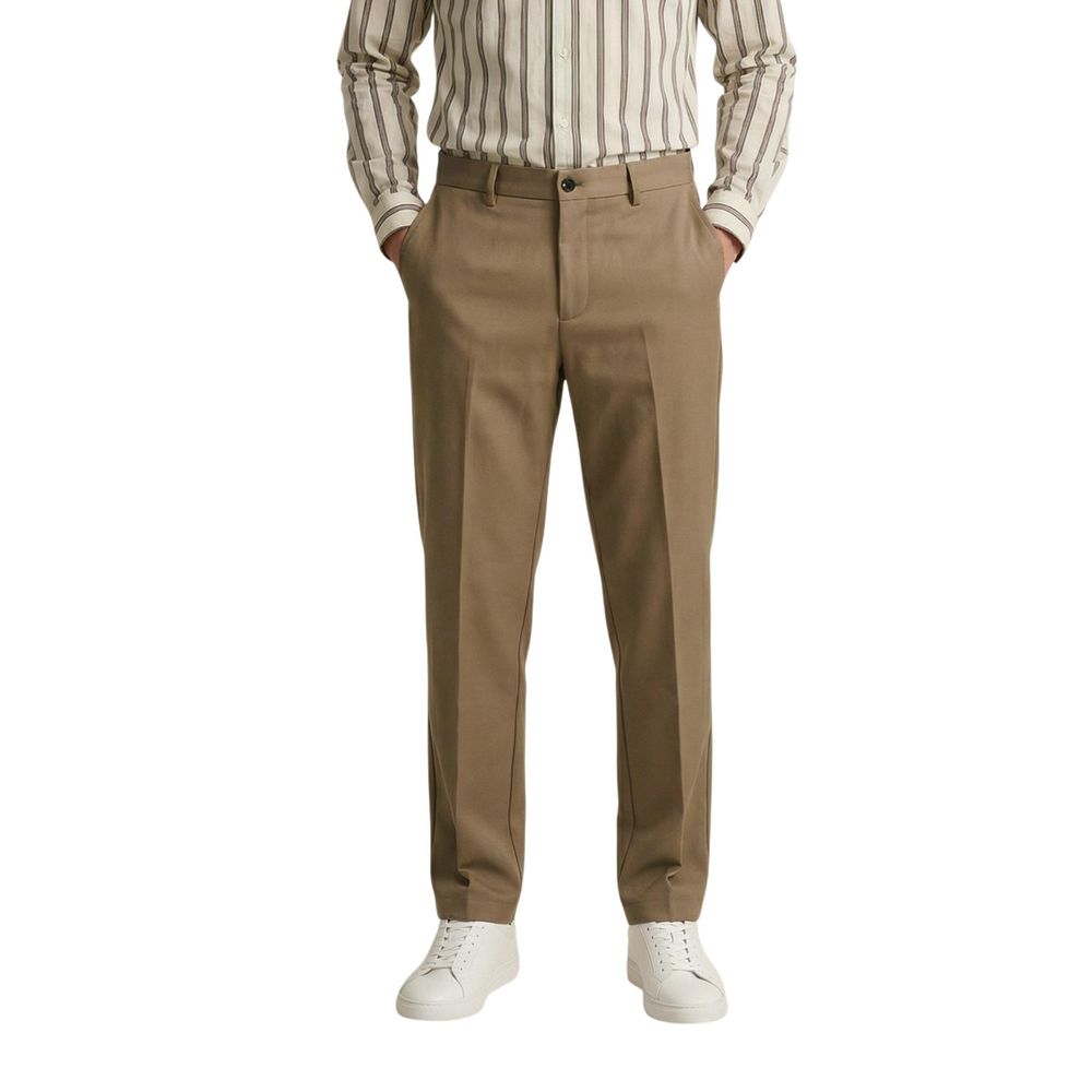 Gianni Lupo Beige Skinny Pants