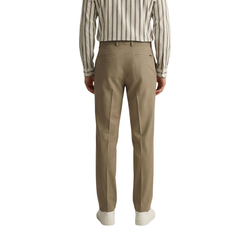 Gianni Lupo Beige Skinny Pants
