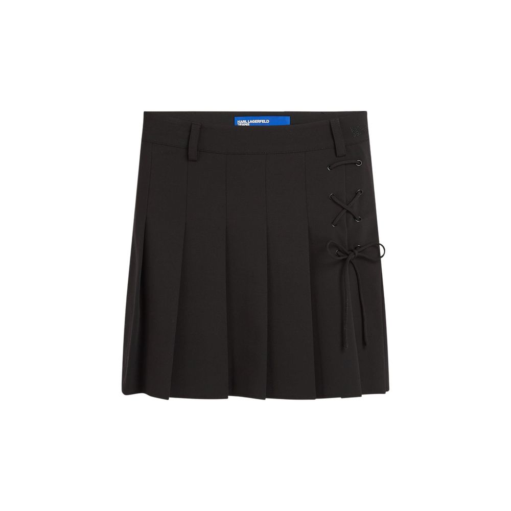 Karl Lagerfeld Black Mini Skirt