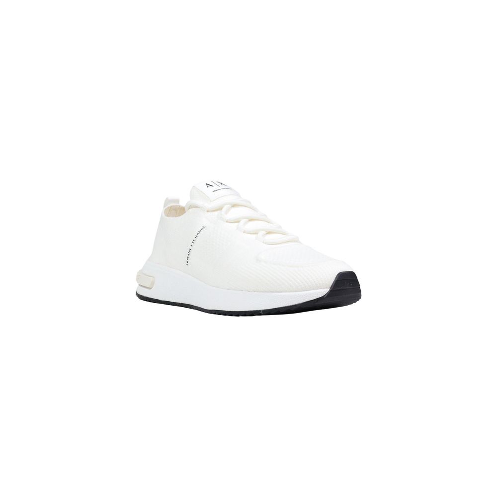 Armani Exchange White Athletic Sneakers