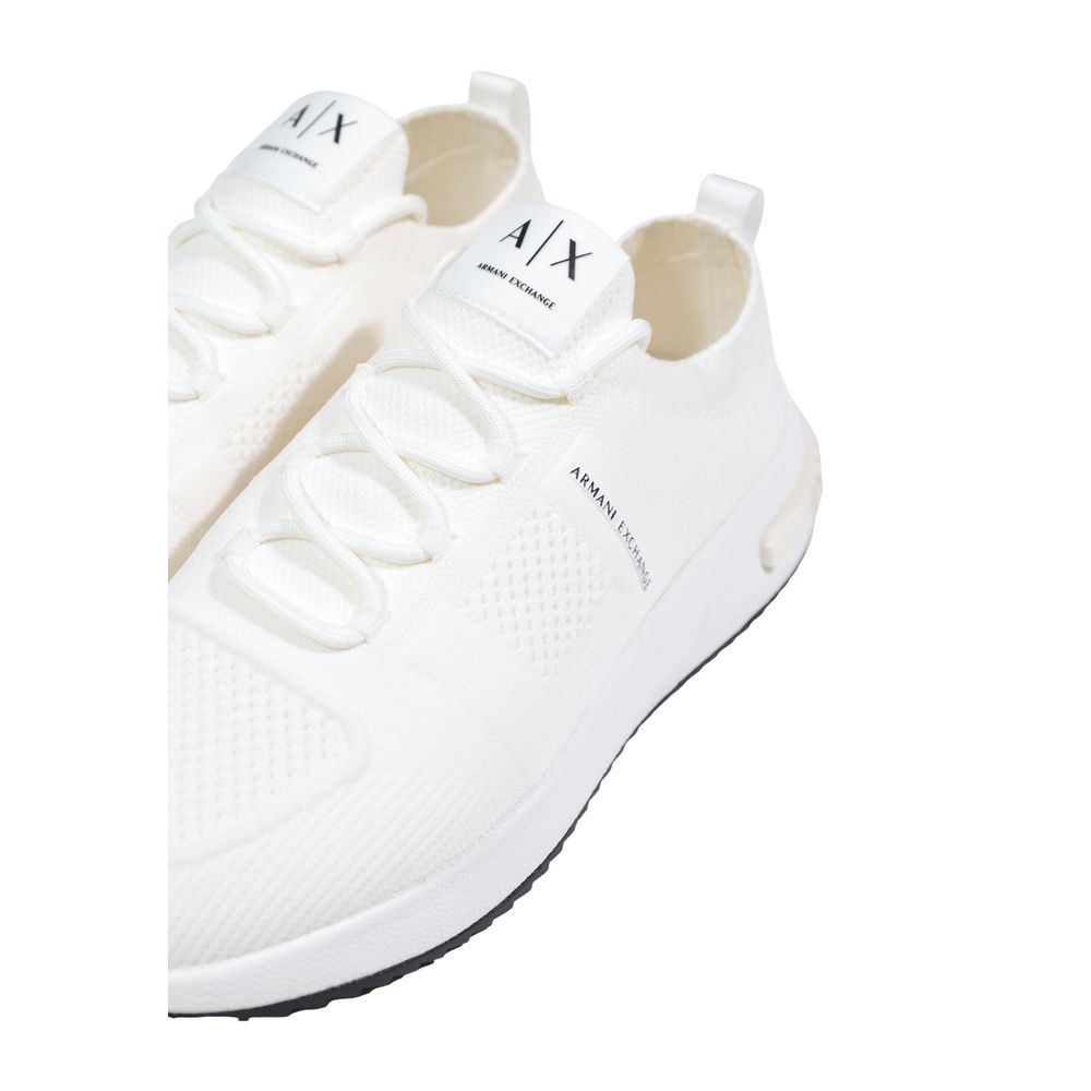 Armani Exchange White Athletic Sneakers