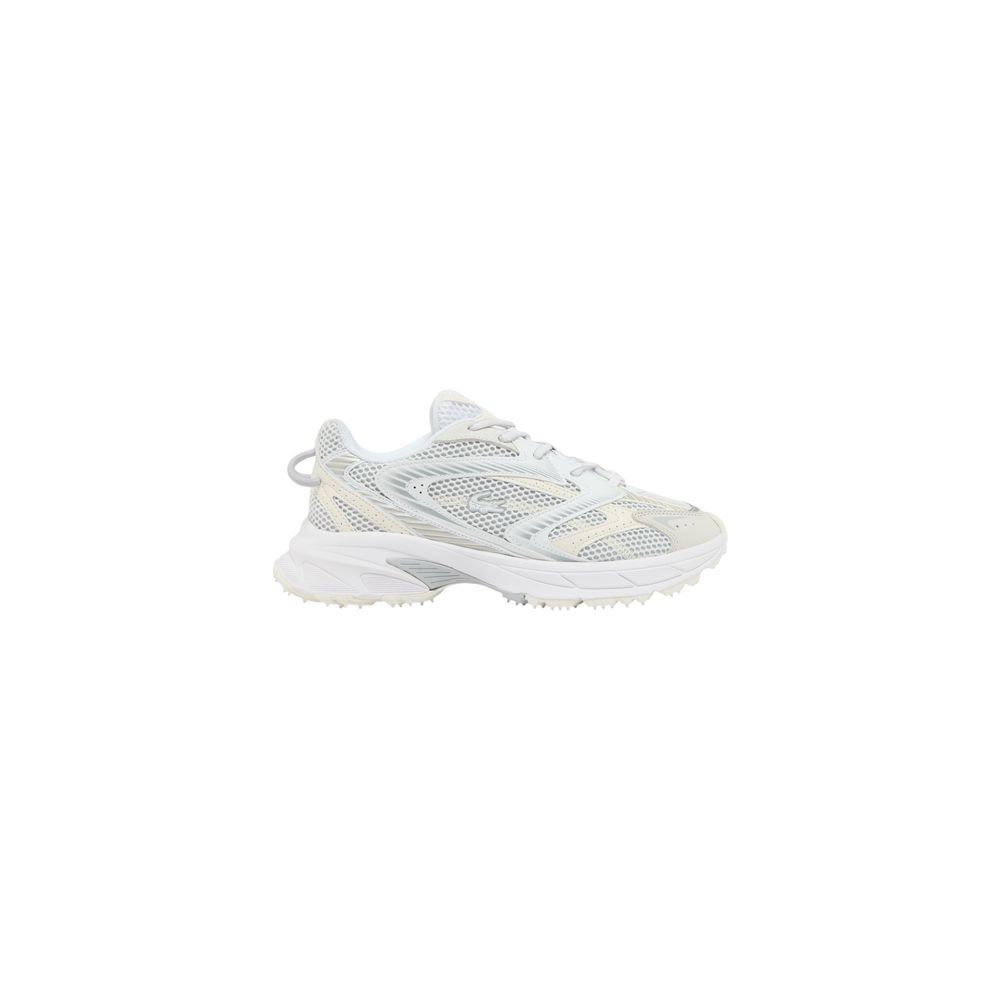Lacoste White Recycled Athletic Sneakers